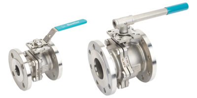 两片式法兰球阀