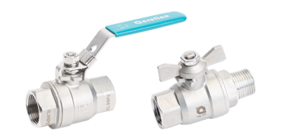 两片式螺纹球阀（手动）