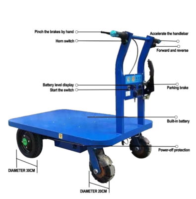 电动小车平板车模式A001